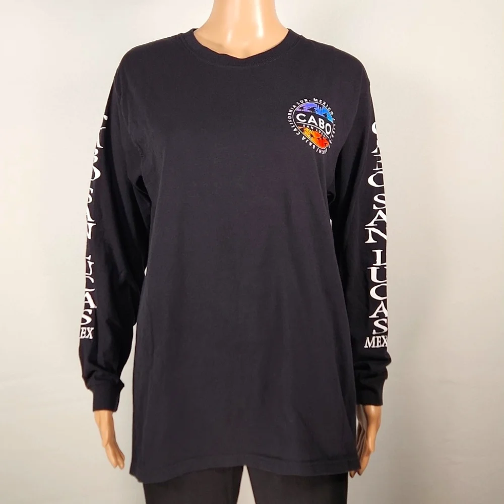 Cabo San Lucas Longsleeve logo Tee Size M